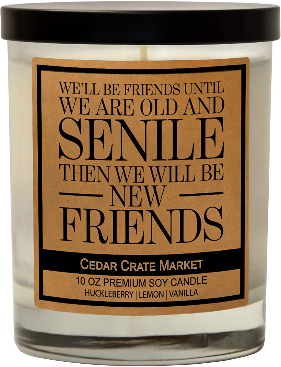 Best friend candle