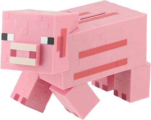Minecraft Piggy Bank
