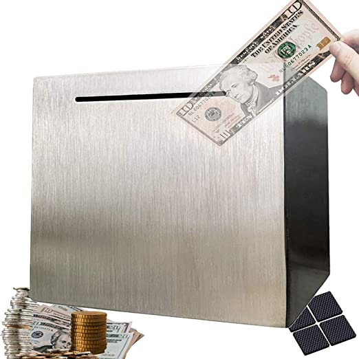 Stainless Steel Money Bank
