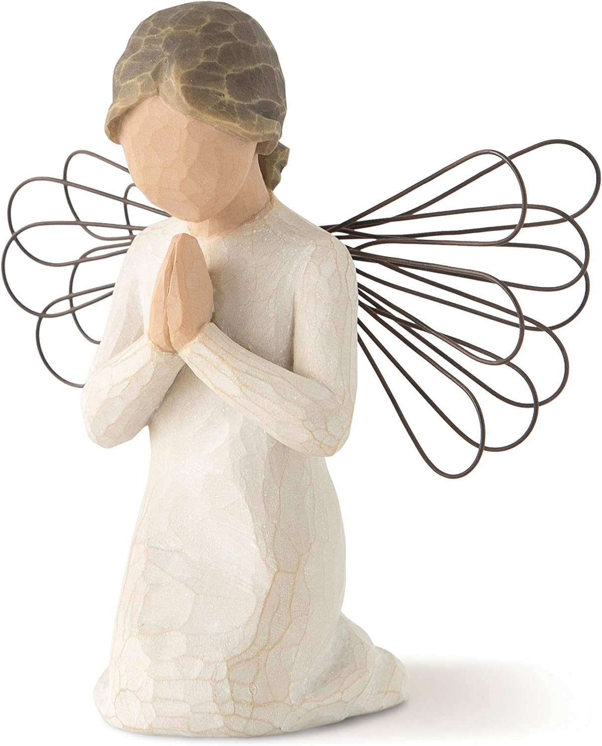 Kneeling Angel in Prayer Figurine