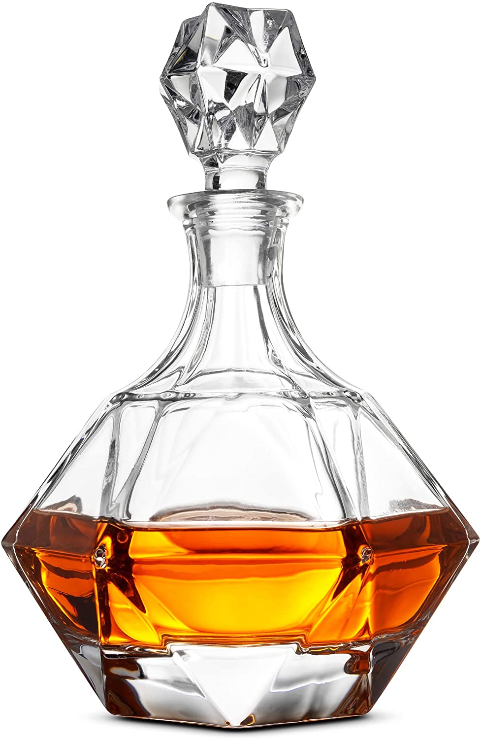 European Glass Liquor Decanter