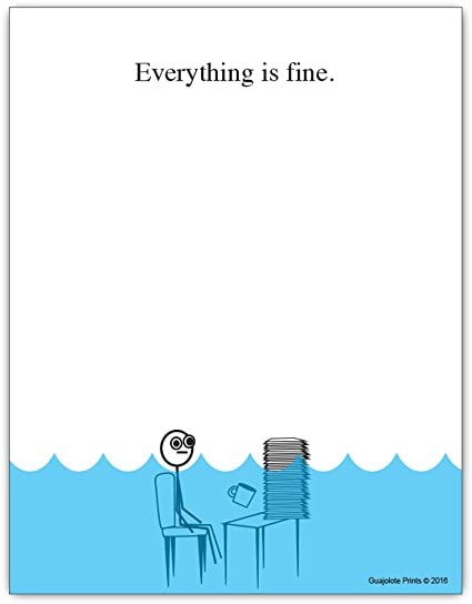 Everything Is Fine Notepad