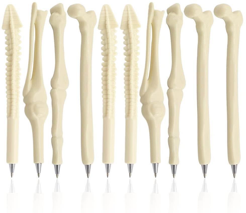 Bone Shaped Ballpoint Pens