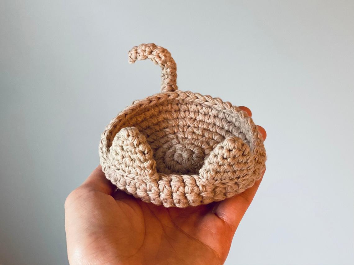 Crocheted Trinket Dish