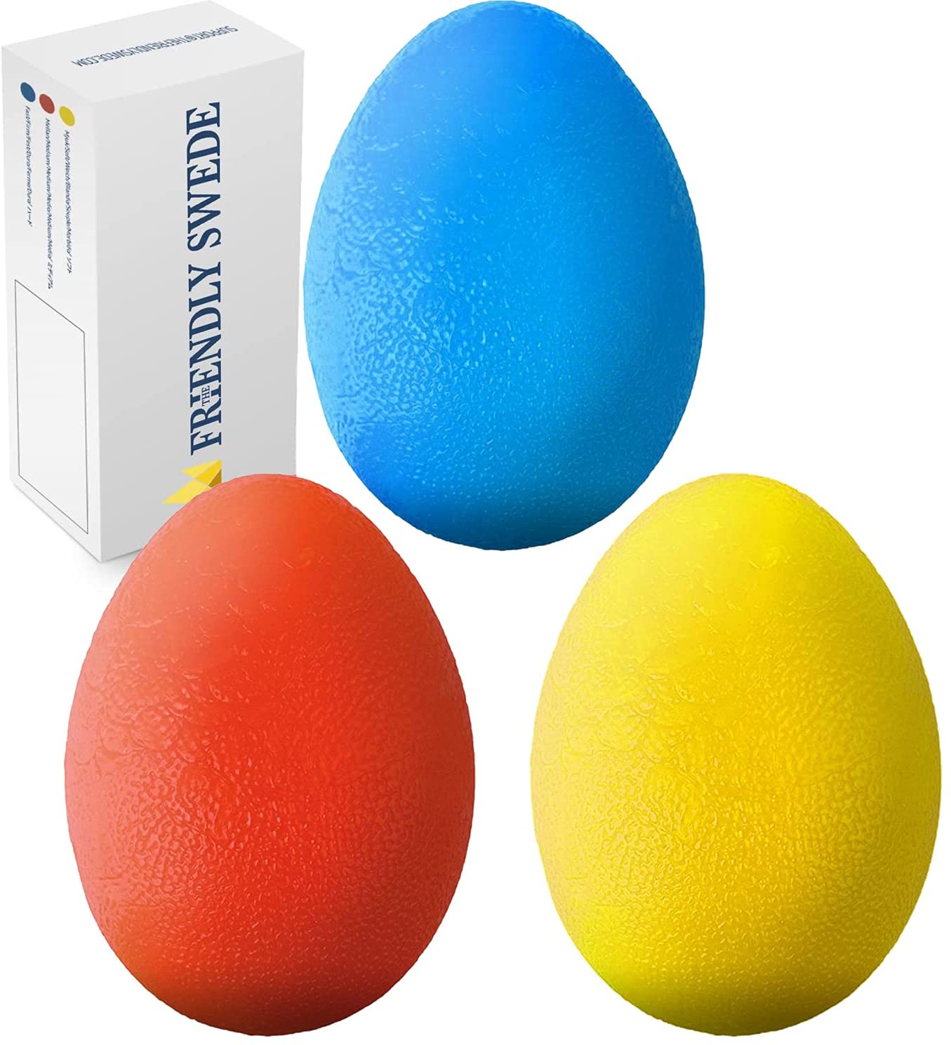 Egg-Shaped Stress Balls