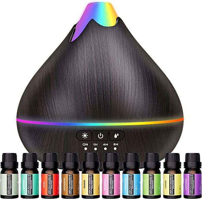 Essential Oils and Diffuser Set