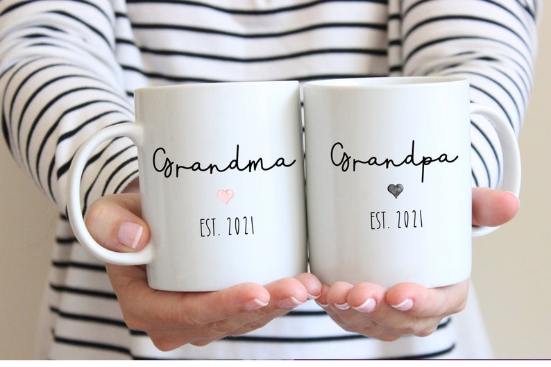 Grandpa and Grandma Coffee Mugs