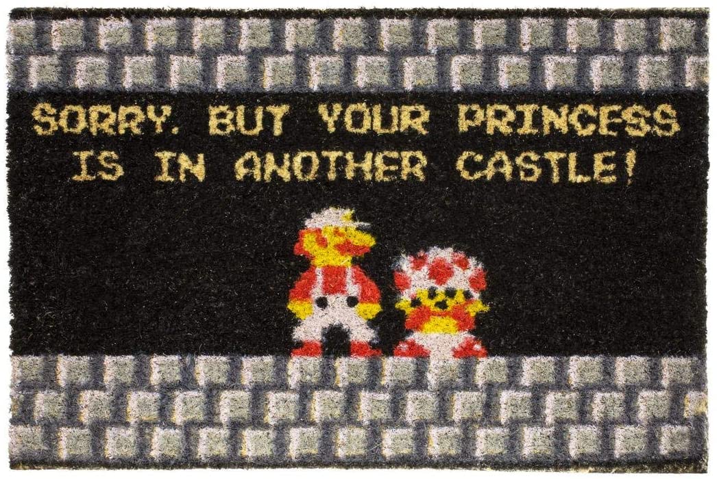 Princess in Another Castle Welcome Mat