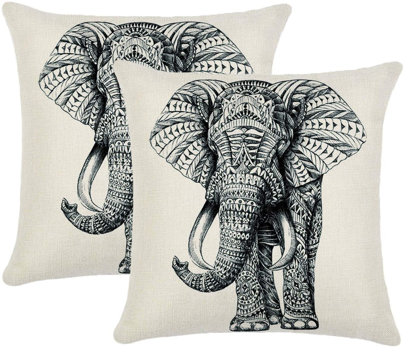 Set of Throw Pillow Covers