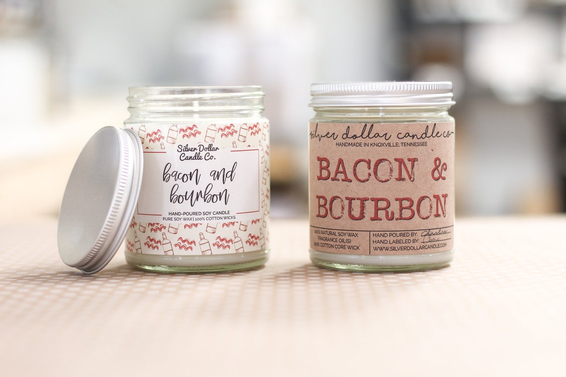 Bacon and Bourbon Candle
