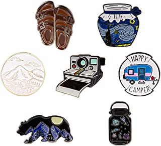 Outdoor Enamel Backpack Pins
