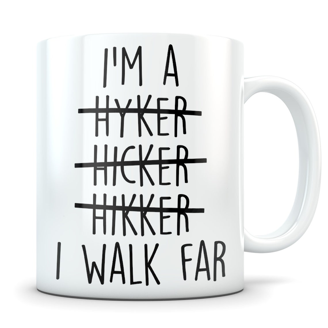 Funny Hiking Coffee Mug