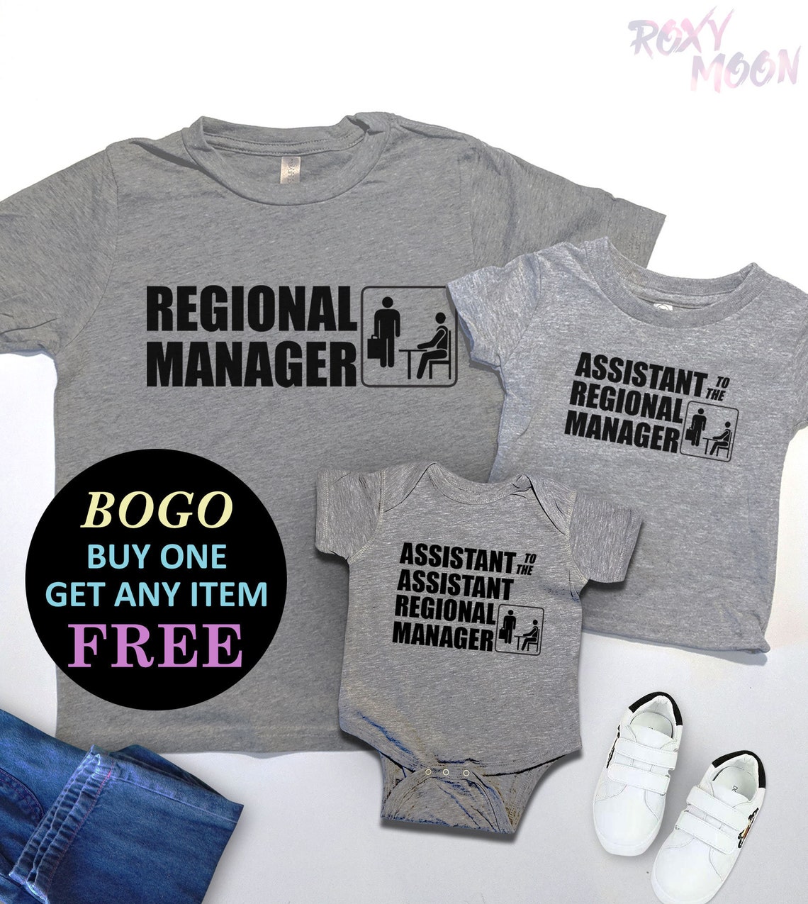 Matching Regional Manager T-Shirts