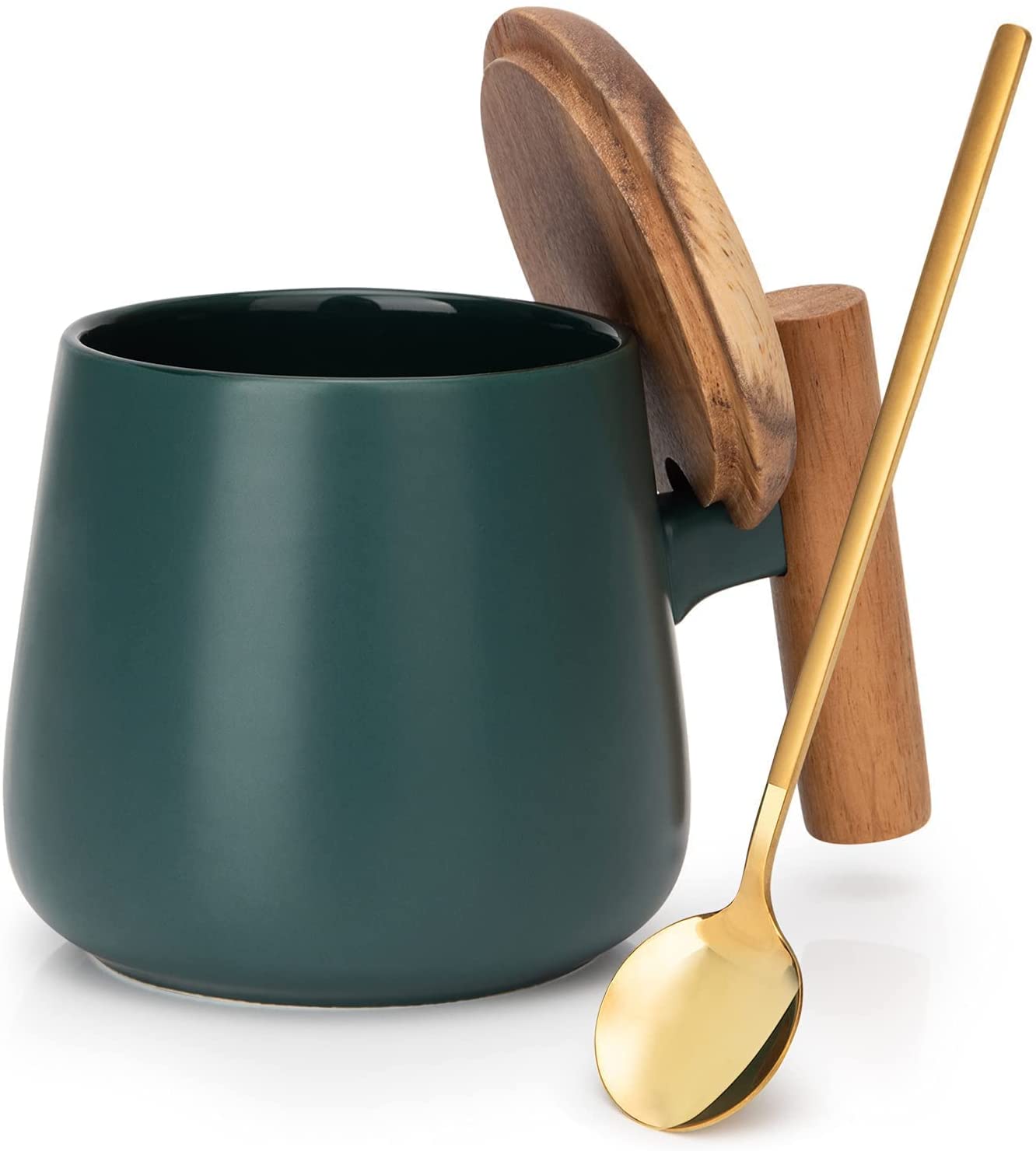 Ceramic Coffee Mug with Lid
