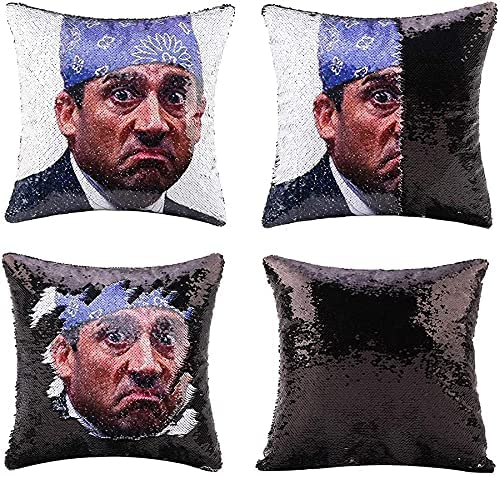 The Office Sequin Pillow Covers