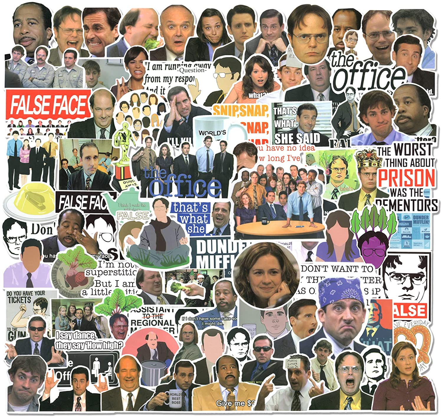 The Office Stickers Pack