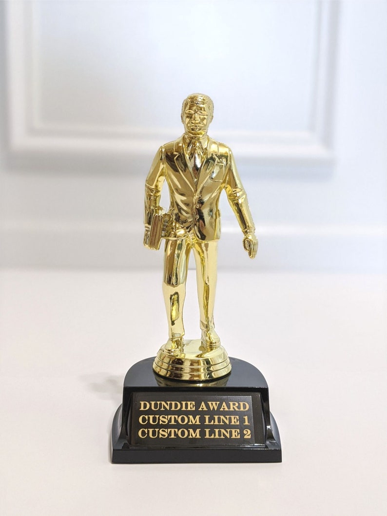 Personalized Dundie Award Trophy