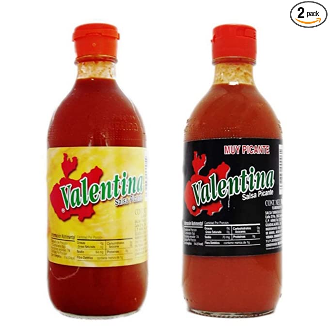 Valentina Hot & Extra Hot Sauce