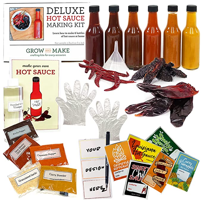 Deluxe DIY Hot Sauce Kit