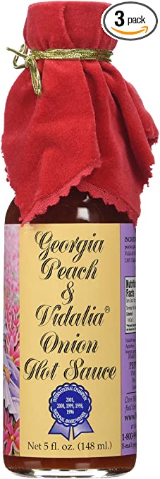 Georgia Peach and Vidalia Onion Hot Sauce