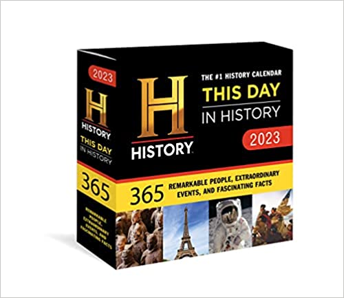 2023 History Boxed Calendar
