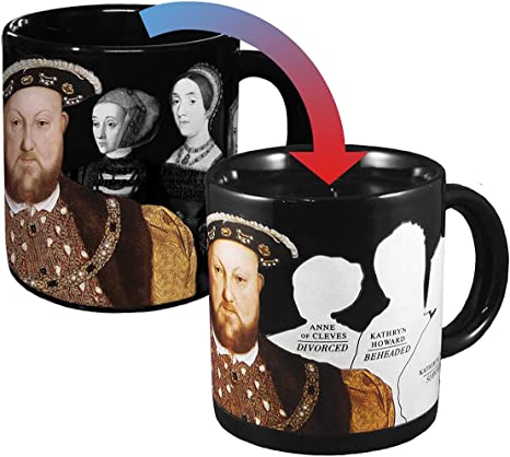 Henry VIII Disappearing Coffee Mug