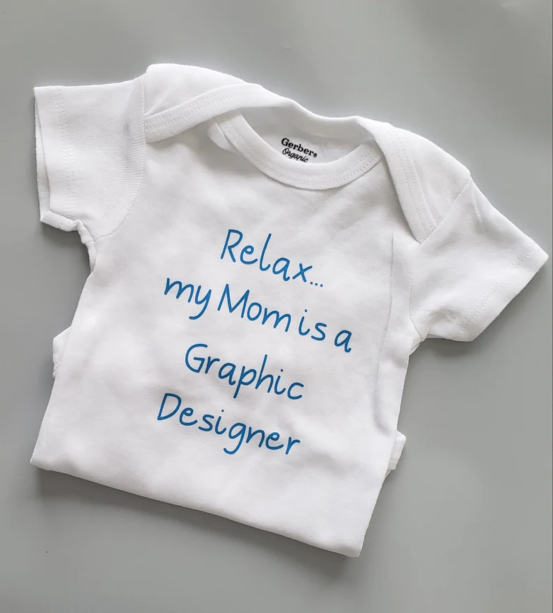 Graphic Designer Baby Gift