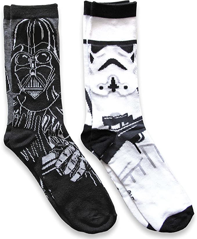 Vader/Stormtrooper Crew Socks
